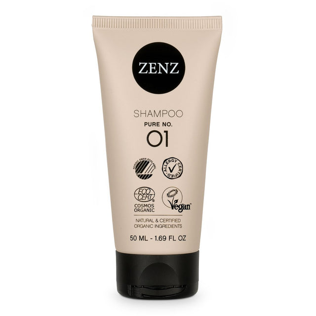 Zenz Organic Pure Shampoo (50ml) - Travel Size